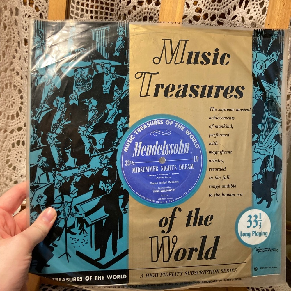 Mendelssohn and Tchaikovsky Untested Record - Music Treasures of the World